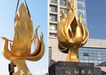《心如彩鳳》-監(jiān)獄主題性雕塑  安徽華派雕塑